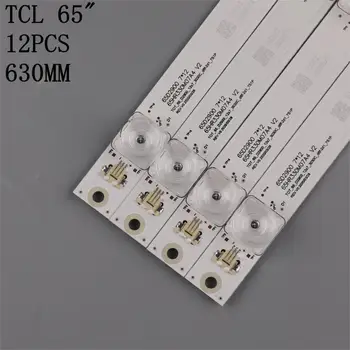 Фирменный оригинальный демонтаж для полосы света TCL 65A730U tcl-tot-65d2900-12x7-3030-lx экрана LVU650NDIL с алюминиевой пластиной
