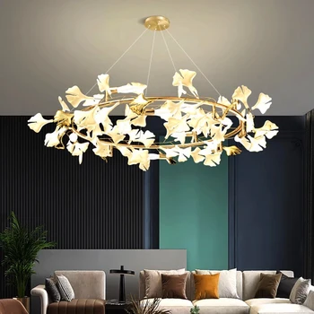 Подвесной светильник, светодиодная художественная люстра, декор комнаты, скандинавская домашняя столовая, подвесное украшение для гостиной, maison lampara bar