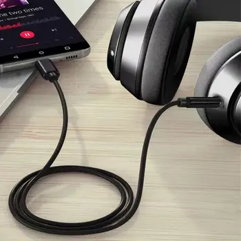 Широко совместимый кабель Type-c до 3,5 мм Для Samsung Aux, Лучший Продавец бытовой электроники, Цифровой кабель Без потерь Качества звука