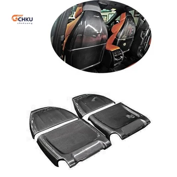 Для BMW 5 Серии G30 F90 M5 Внутренний Комплект Спинки сиденья из сухого Углеродного волокна