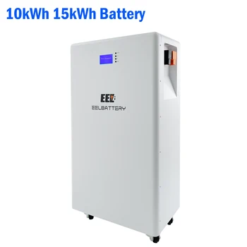 EEL 10kWh 15kWh 16S 48V Аккумуляторные батареи для Солнечной батареи LiFePO4 230Ah 280Ah Power Bank 200A BMS BT 10E Camping Mobile Power Server Rack