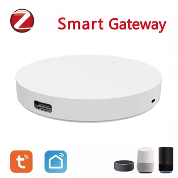 Tuya Smart Gateway Hub, многомодельный мост для умного дома, Wi-Fi, Bluetooth, приложение ZigBee, беспроводной пульт дистанционного управления, Alexa, Google