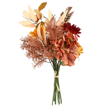 Букет на День Благодарения Макет Вечеринки Декор Поддельный Декоративный Цветок Искусственные Цветы