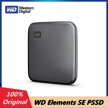 Western Digital WD Elements SE 2 ТБ 1 ТБ 480 Г Портативный твердотельный накопитель 400 Мбит/с с Интерфейсом USB3.2 Внешний SSD-накопитель, совместимый с Mac