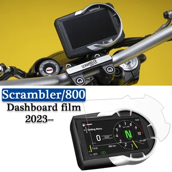 Защитная пленка для приборной панели мотоцикла Scrambler 800 для Ducati Scrambler 800 2023, аксессуары, TFT-пленка против царапин