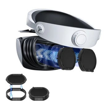 Для очков PS VR2 Защитный чехол Магнитный Быстроразъемный Пылезащитный защитный чехол для линз Аксессуары для виртуальной реальности