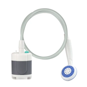 Портативный Душ для Кемпинга на открытом воздухе Ручной Электрический USB Перезаряжаемый душ Компактная многофункциональная насадка для мытья автомобиля