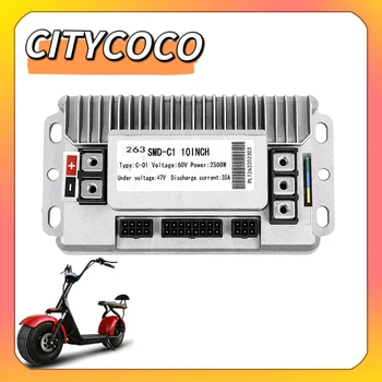 Для китайского контроллера Halei Citycoco 60V 2000W 35A Синусоидальный бесщеточный моторный контроллер Скорости Электрического скутера