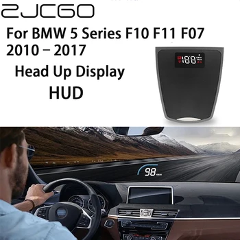 ZJCGO Авто HUD Дисплей Автомобильный Проектор Сигнализация Головной Дисплей Спидометр Лобовое Стекло для BMW 5 Серии F10 F11 F07 2010 ~ 2017
