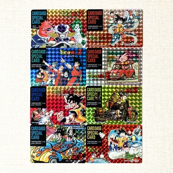 8 шт./компл. Новая карта Dragon Ball Z GT Super Saiyan Heroes Battle Card, коллекция игровых карточек Ultra Instinct Goku Vegeta