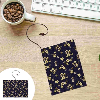 Бронзирующая обложка для ручной бухгалтерской книги, защитный чехол для дневника Ручной работы, цветущая сакура