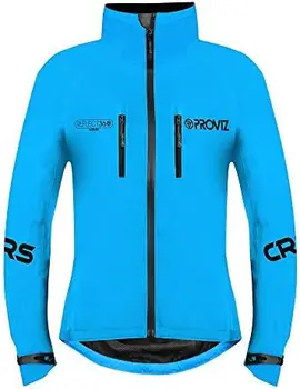 Женская Светоотражающая Водонепроницаемая велосипедная куртка REFLECT360 CRS с высокой видимостью, Велосипедное пальто