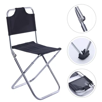 Складной стул для кемпинга на открытом воздухе, стулья для подледной рыбалки, стулья для взрослых, портативные складные стулья для путешествий из алюминиевого сплава