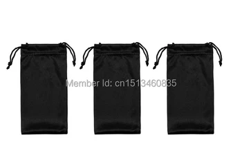 100 шт./лот, сумка для очков CBRL 9*17 см, сумка на шнурке для солнцезащитных очков/ювелирных изделий/Iphone6 plus, различные цвета, размер можно настроить, оптовая продажа