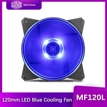 Cooler Master MF120L 120 мм светодиодный Синий Бесшумный Вентилятор Корпуса CPU Cooler Вентилятор Водяного охлаждения