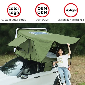 2023 новая палатка на крыше автомобиля с люком в крыше складной кемпинг палатка на крыше грузовика для внедорожника ABS палатка на крыше грузовика