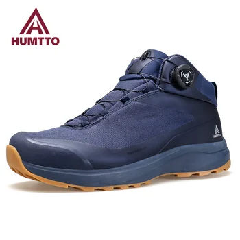 HUMTTO/ Новые мужские кроссовки для бега, Роскошные дизайнерские мужские дышащие спортивные мужские теннисные кроссовки, Водонепроницаемые черные кроссовки для мужчин