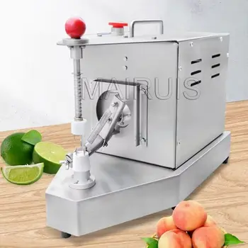 Небольшая Настольная автоматическая Машина для чистки манго, Яблок, груш, лимонов, Электрическая Машина для чистки фруктов из нержавеющей стали