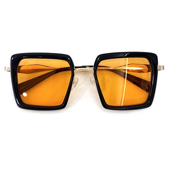 Новые винтажные квадратные женские солнцезащитные очки, роскошные дизайнерские солнцезащитные очки, женские очки UV400 Lunette De Soleil Femme