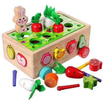 Игрушка Для детей Toy's Детская деревянная игра для малышей, Деревянная Обучающая сортировка форм новорожденных
