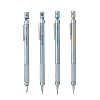 Pentel PG513 Механический карандаш с низким центром тяжести, рисование эскизов для учащихся Изобразительных искусств, Специальный металлический рисунок, Подвижный карандаш