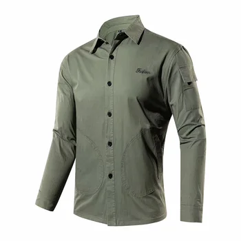 MRMT 2023 Абсолютно новая мужская рубашка с длинными рукавами для инструментов Мужская хлопчатобумажная рубашка Повседневная хлопчатобумажная рубашка мужская