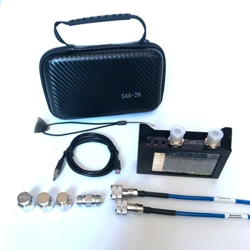 4-Дюймовый ЖК-USB Цифровой Векторный Антенный Сетевой Анализатор SAA-2N NanoVNA V2 Коротковолновый MF HF VHF UHF Тестер стоячей волны 50 кГц-3 ГГц