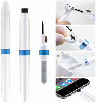 Комплект для чистки наушников Bluetooth для Airpods Pro 1, 2, 3, Наушники, Ручка-щетка, Беспроводной Чехол для наушников, Инструменты для Чистки Iphone Samsung