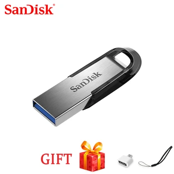 Sandisk USB 3,0 флешка Оригинал CZ73 Ultra Flair 32 ГБ ФЛЕШ-НАКОПИТЕЛЬ 64 ГБ 16 ГБ 128 ГБ 256 Г USB флэш-накопитель memory stick