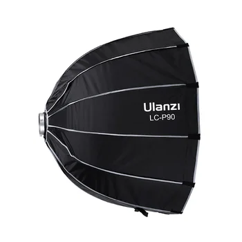 ULANZI P65 P90 65 см 90 см Быстроразъемный Зонт Параболический Софтбокс С Глубоким Отверстием Крепление Bowens Портативная Вспышка Speedlite Софтбокс