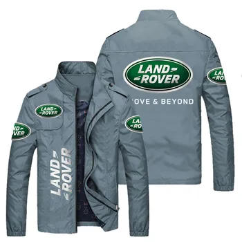 2023 Новая Мужская куртка, Уличная Ветровка, Повседневная куртка со стоячим воротником, Мужская верхняя одежда с логотипом Land Rover