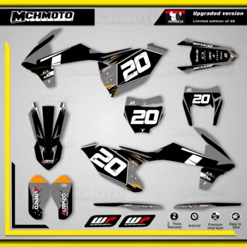 MCHMFG Мотоциклетная Команда Графические Наклейки DECO Dekor Для KTM EXC EXCF XC XCF 2020 2021 SX SXF 2016-2019 125 200 250 300 350