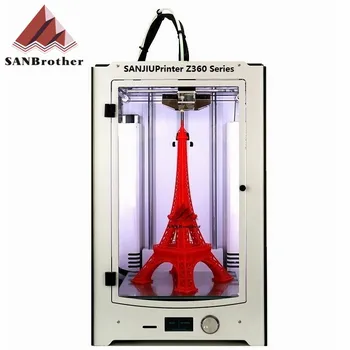 SANJIUPrinter3 Z360 3D-принтер новейший 2016 DIY KIT для UM2 + UM2 расширенный автоматический выравнивающий 3D-принтер включает в себя все детали.