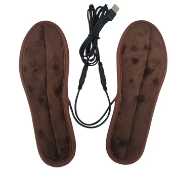 Методы нагрева Стельки С подогревом, Вставки для зимней обуви, Заряжаемые от USB, Электрические Стельки с подогревом Для обуви, Сохраняющие тепло Благодаря меховым подушечкам для ног