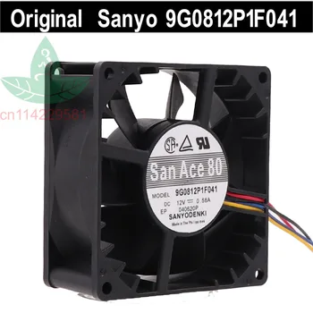 Новый для Sanyo 9G0812P1F041 8038 12 В 0.58A 8 см 80*80*38 мм Серверный Вентилятор