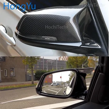 Для BMW i3 серии i3S 2014-2018 Замена высококачественной крышки зеркала из углеродного волокна M3 M4 внешний вид