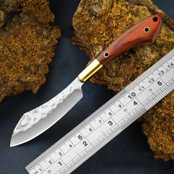 2023 НОВЫЙ Маленький Нож Для Кемпинга На открытом Воздухе, Мини Портативный Нож для Выживания, Военный Инструмент для резки мяса