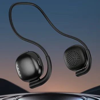 Наушники для бега Беспроводная гарнитура Bluetooth V5.0 с микрофонами 23 часа, специально разработанная для бегунов с маленькими ушами