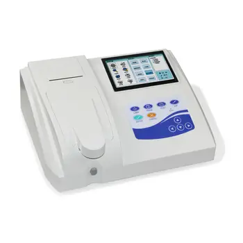 CONTEC Touch BC300 Полуавтоматический биохимический анализатор для анализа крови, оборудование для анализа жидкости, принтер