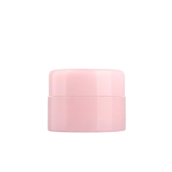 10 г Розово-белого Цвета, Пластиковая баночка для крема для лица Круглой Формы, Пустые флаконы для упаковки косметики 10 мл из полипропилена