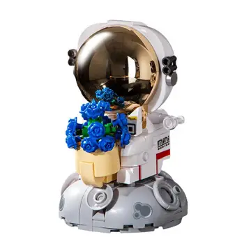 Набор для сборки Астронавта, игрушка для сборки Астронавта, подарки для детей или взрослых, Космонавт, сделай Сам, Кирпичи, игрушки