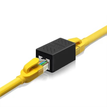 Сетевой разъем F3MA RJ45 Адаптер-соединитель удлинитель локальной сети экранированные разъемы широкополосный