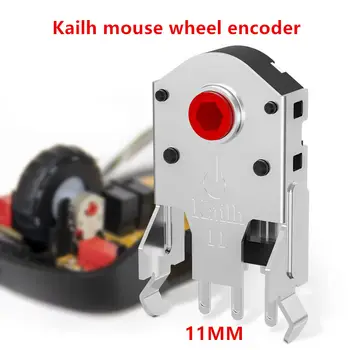 50шт Kailh 5/7/8/9/10/11 мм Энкодер колеса прокрутки мыши 1,74 мм отверстие для компьютерной мыши alps энкодер 300 000 раз срока службы