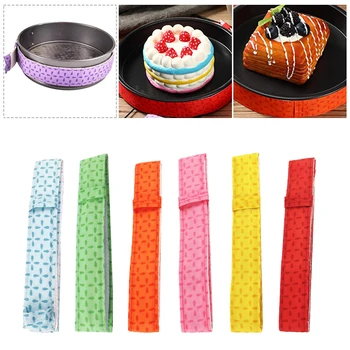 Защитная планка для противня, полоски для формы для торта, лента для выпечки, инструменты для влажного торта, Защитная окантовочная ткань, кухонные гаджеты
