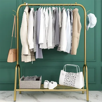 Хранение Длинная дизайнерская вешалка для одежды Hotel Kawaii Balcony, Откидывающаяся вешалка для одежды, Домашняя куртка Arara De Roupa, Мебель для прихожей