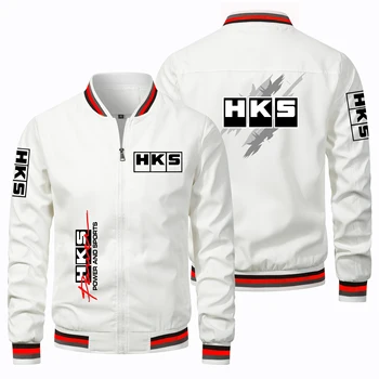 Ограниченная мощность HKS и спортивная производительность, куртка с логотипом Turbo, очень большая мужская модная гоночная техника F1