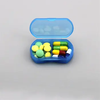 10 шт., чехол для таблеток, упаковка для хранения, пылезащитный мини портативный пластик с 2 сетками