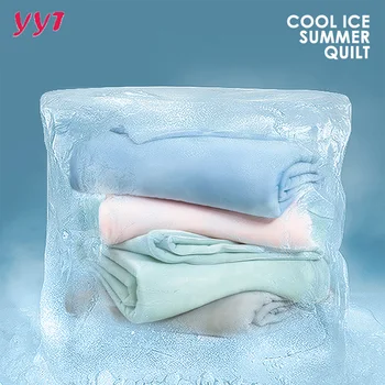 Летние Тонкие охлаждающие одеяла YanYangTian, Ледяное одеяло, Покрывало на кровать, кондиционер, Одеяло, Ткань 150 Queen King Size