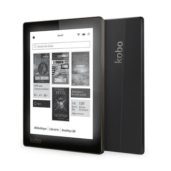 KOBO Aura 6-дюймовый читалка для электронных книг с плоской панелью 212PPI Низкая цена kindle E-ink передняя подсветка 4G электронная книга onyx boox