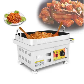 Новая Машина для приготовления жареного рисового пирога в корейском стиле, настольный электрический нагревательный Бездымный Теппаньяки
